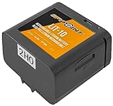 SPYPOINT LIT-10 Lithium-Akku inkl. AC-USB-Ladekabel/Wieder aufladbarer Zusatz-Akku für Wildkameras und Überwachungskameras/Wiederaufladbares Lithium-Batterie-Pack für Nachtsicht-Tierkameras
