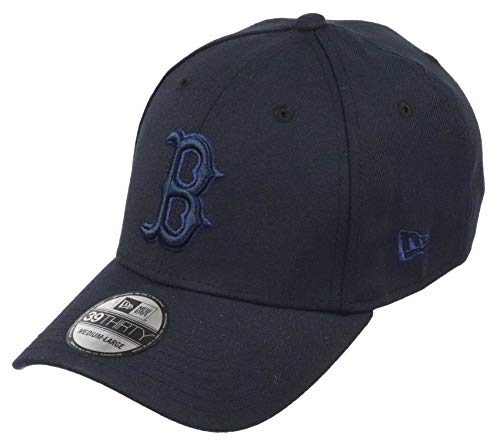 New Era Red Sox 39thirty Stretch Cap MLB Essential Blue - S-M