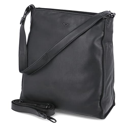 VOi, Dakota Filiz Aktentaschen Messenger Leder 36 Cm Laptopfach in schwarz, Businesstaschen für Herren