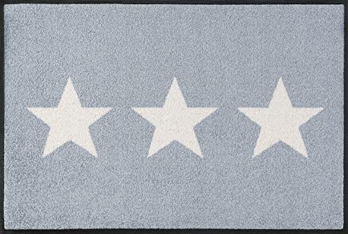 Fußmatte »Stars«, wash+dry by Kleen-Tex, rechteckig, Höhe 9 mm, In- und Outdoor geeignet