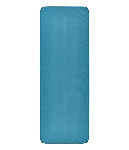 Manduka Begin Yoga Mat – Premium 5mm Thick Yoga Mat with Alignment Stripe. Reversible, Lightweight with Dense Cushioning for Support and Stability in Yoga and Pilates.