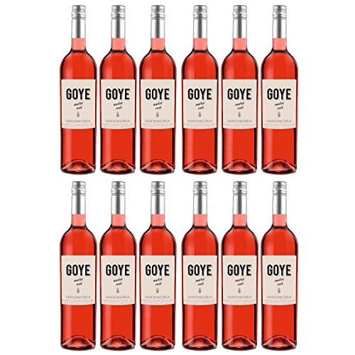 Goyenechea Merlot Rosé GOYE Roséwein Wein trocken Argentinien I FeinWert Paket (12 x 0,75l)