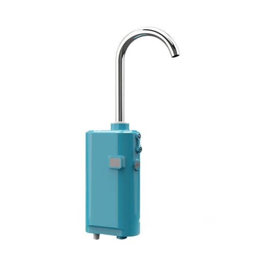 Epodmalx Multifunktionelle Intelligente Induktions-Angelbox, Wasserpumpe, Druckerhöhungspumpe, Outdoor-Angel-Sauerstoffpumpe, Einfache Installation – Blau