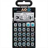 Teenage Engineering PO-14 Sub - Deep Bass Line Synthesizer Pocket Operator (16 Step Sequenzer, Micro Drum Machine, 16 Effekte, Lautsprecher, Line In/Out, LCD-Display)