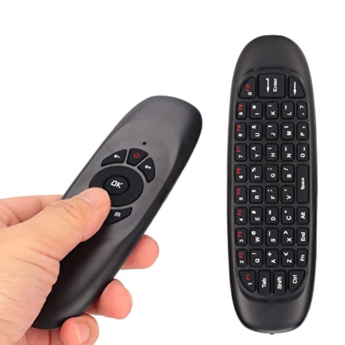 Universal-Fernbedienung Air Mouse, 3-in-1-Funktastatur, Air-Maus, Android-TV-Fernbedienung, Multifunktions-2,4-GHz-Fernbedienung mit USB-Empfänger, Plug-and-Play, Empfindliche, Genaue Steuerung, PC-Fe