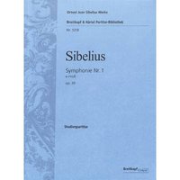 Symphonie Nr. 1 e-moll op. 39 - Urtext nach der Gesamtausgabe ""Jean Sibelius Werke"" (JSW) - Studienpartitur (PB 5318)