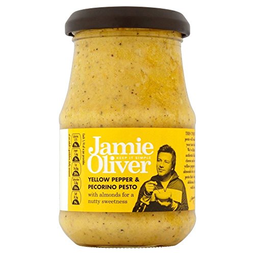 Jamie Oliver Yellow Pepper & Pecorino Pesto (190g) - Packung mit 6