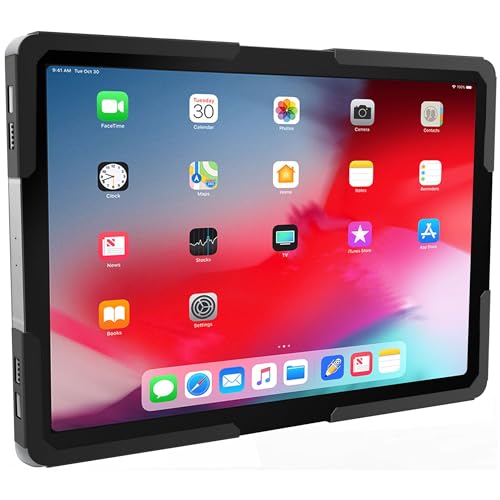 Mount-It! Universelle Tablet-Wandhalterung, Anti-Diebstahl-iPad-Halterung, Gehäuse passend für Tablets von 9,7 Zoll bis 13 Zoll Bildschirmgröße, bündig Wandmontage, Kiosk, langlebiges Stahldesign,