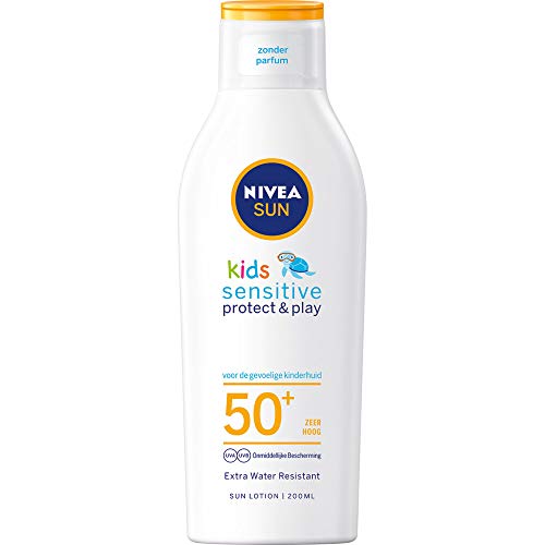 Nivea Kids Protect & Sensitive Sonnenmilch LSF 50+, 200 ml