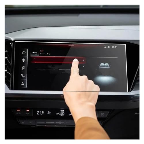 Für Q4 Für E-tron 2022 11,6 Zoll Auto Radio GPS Navigation Gehärtetem Glas Screen Protector Infotainment System Film Navigation Schutzfolie