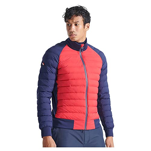 Superdry Mens Motion HYBRID Jacket, Apple Red, extra Large