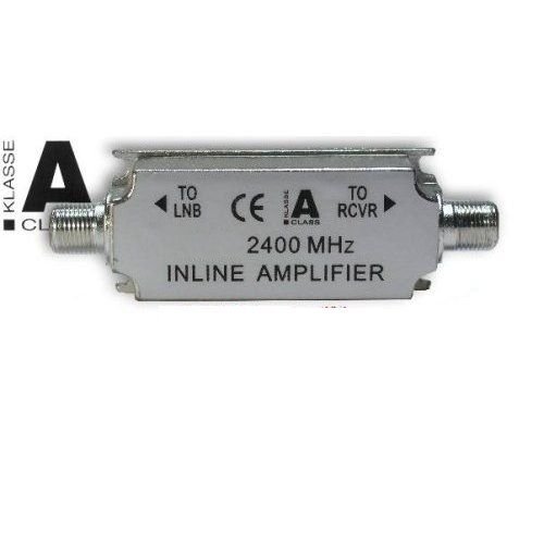 SAT-Inline-Verstärker, IN-LINE, 20dB, Leitungsverstärker 950-2400MHz (5 Stück)