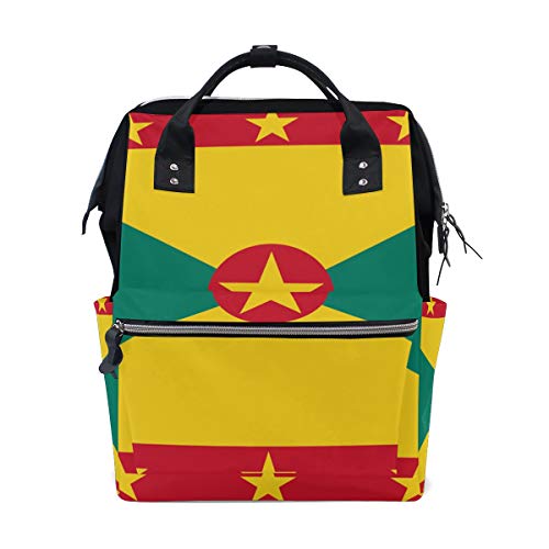 Grenada Flag Mommy Bags Muttertasche Wickeltasche Daypack Wickeltasche für Babypflege