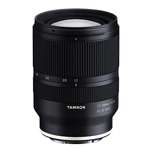 Tamron 17–28 mm f/2.8 Di III RXD für Sony Mirrorless Full Frame/APS-C E Mount, schwarz (AFA046S700)