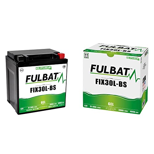 Fulbat FIX30L-BS Batterie De Moto Gel
