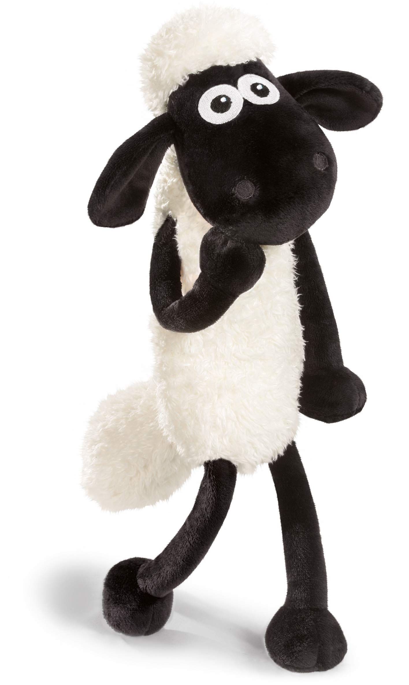NICI Kuscheltier Shaun das Schaf 50 cm – Schaf Plüschtier für Mädchen, Jungen & Babys – Flauschiges Stofftier Schaf zum Kuscheln, Spielen und Schlafen – Gemütliches Schmusetier für jedes Alter – 45847