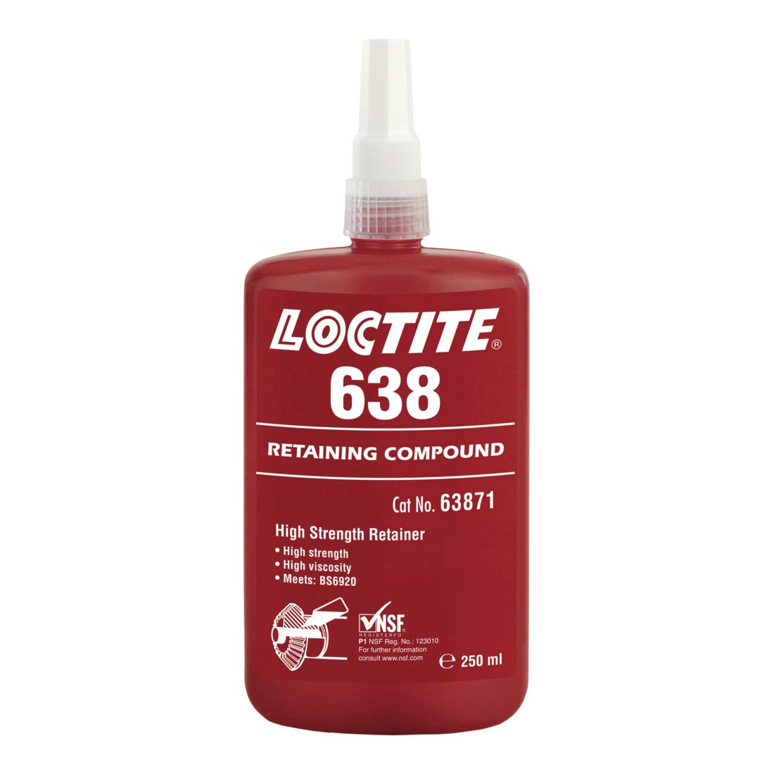 Loctite 638 Fügeklebstoff hochfest 250 ml