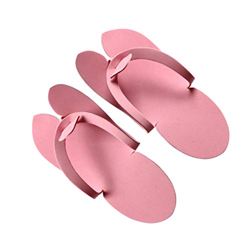 HEALLILY Heally 36 Paar Frauen Pink Flip Flops Sandalen Eva Einweg-Flip-Flops aus Schaumstoff