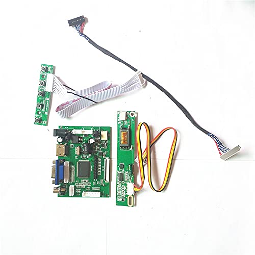 Passend für LTN141WD-L01/L02/L03/L04/L05/L06/L07/L09 30-Pin LVDS 1CCFL LCD 1440 x 900 VGA HDMI-kompatibel AV 14.1 Controller Board (LTN141WD-L04)