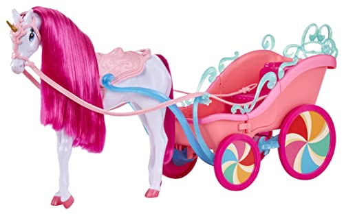 MGA Entertainment 583318EUC MGA's Dream Ella Candy Carriage and Unicorn
