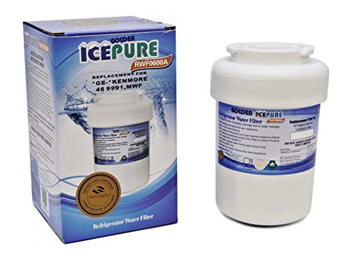 IcePure RWF0600A Kühlschrank-Wasserfilter, kompatibel mit GE-MWF