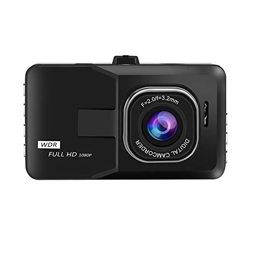MiOYOOW Dashcam 1080P Full HD DVR Autokamera 3 Zoll LCD-Bildschirm 140 ° Weitwinkel G-Sensor WDR Parkmonitor Loop-Aufnahme Bewegungserkennung Nachtsicht