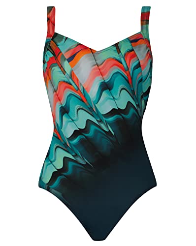 Sunflair Shapewear Badeanzug Softcups, gerader Rücken Multicolor 46 D