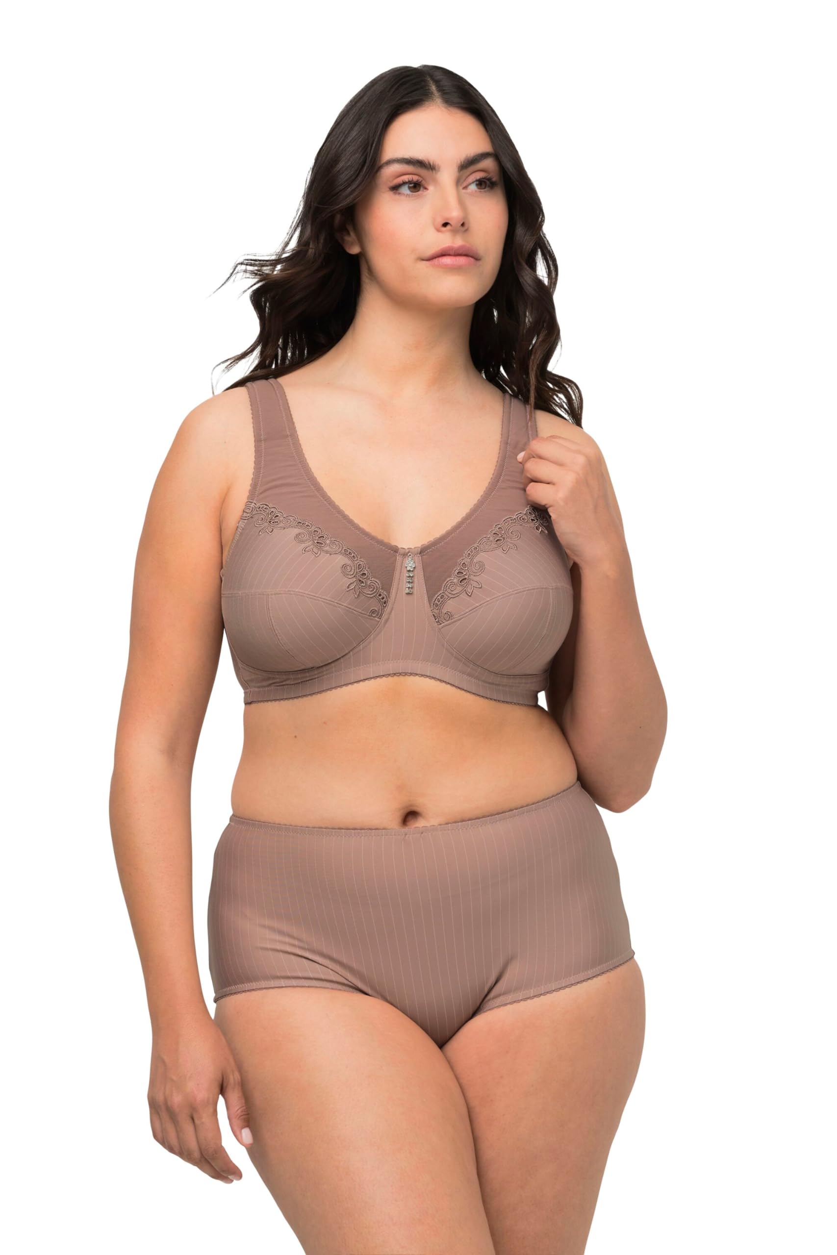 Ulla Popken Damen Entlastungs, Cup C-G BH, Taupe, 105E