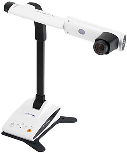 Elmo 1353 Modell LX-1 Visual Presenter; HDMI-Ausgang; 96x Zoom-Fähigkeit; speziell gefertigtes Objektiv für Full-HD-Bildqualität; erfasst bewegte Bilder mit 30 fps (erneuert)