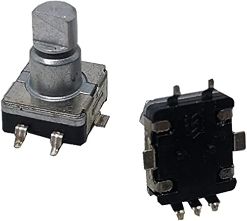 Ersatzteile Schalter Encoder 5 teile/los EC11 360 Chip SMD Drehgeber Inkremental Digital Potentiometer Lüfter Geschwindigkeit Control Schalter 30 Position Griff 10F