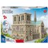 3D-Puzzle, 34x16x26 cm, 327 Teile, Notre Dame