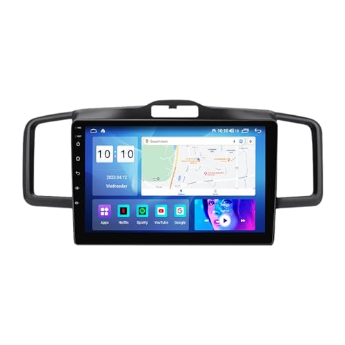 Android 12 Autoradio Stereo 10 Zoll Touchscreen Für Honda Freed 2008-2016 Multimedia Radio Unterstützung Kabelloses Carplay Android Auto Bluetooth Mit GPS Navigation Lenkradsteuerung (Size : M600S -