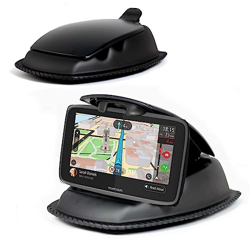 Navitech Universal-Halterung für das Armaturenbrett, kompatibel mit Garmin DriveSmart 86 GPS, Auto