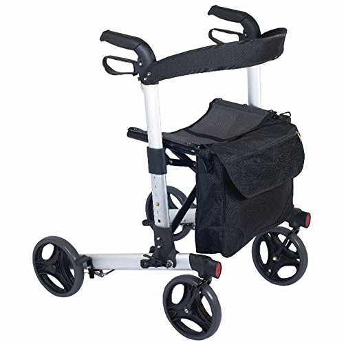NRS Healthcare M66739 Compact Easy Rollator – faltbare Gehhilfe