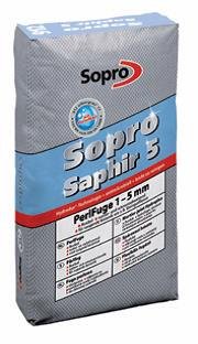 Sopro Saphir 5 PerlFuge silbergrau 17, Beutel 15 KG