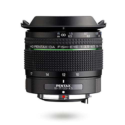 HD PENTAX-DA Fish-Eye 10-17 mm F3.5-4.5 ED Ultraweitwinkel-Zoomobjektiv Kompakt und leicht Diagonales Fischaugen-Objektiv für K-1 II K-70 KP DSLR-Kameras