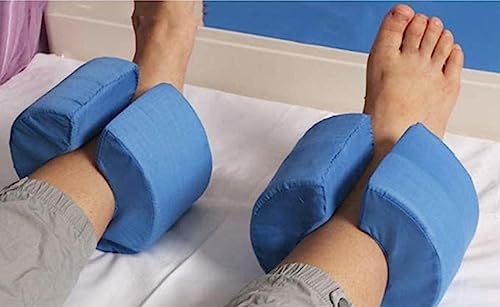 Rest Cushion - Highly Elastic Foot Height Cushions, anti decubitus Heel Protector Cushion for Prevention of Pressure Sores and Pressure Ulcers,blue