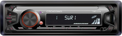 Creasono Kfz-MP3-Radios: MP3-RDS-Autoradio CAS-2250 mit USB-Port & SD-Slot, 4x 45 W (Kfz-Radio mit MP3-Unterstützung)