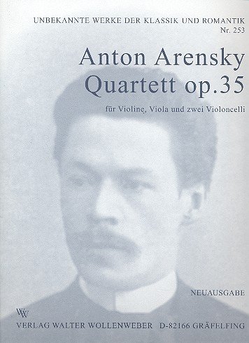 Quartett a-Moll opus.35: für Violine, Viola und 2 Violoncelli