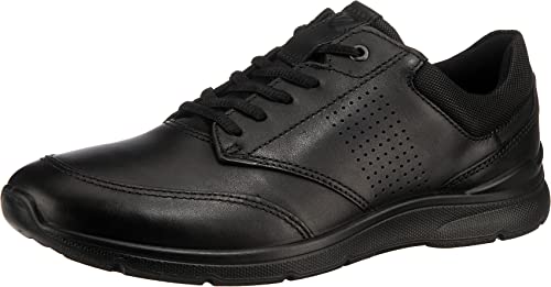 ECCO Herren Irving Sneaker, Schwarz (Black/Black 51052), 42 EU