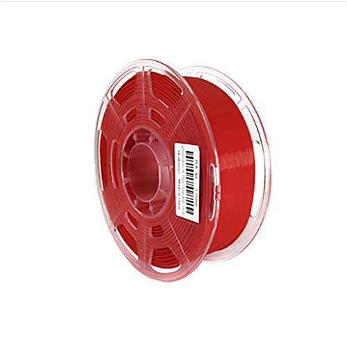 Pla3D Druckerfilament Hohe Zähigkeit 1,75 Mm 1 Kg Spulenabmessungsgenauigkeit +/- 0,02 Mm Für 3D-Druckstift Mehrfarbig(Color:rot)