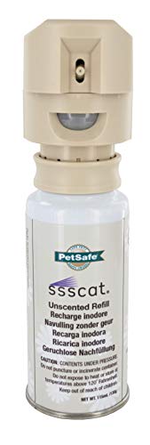 PetSafe SSSCAT Fernhaltespray, umweltfreundlich und unparfümiert, 5 Sprührichtungen, 1 Meter Reichweite