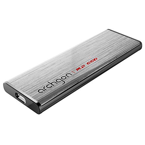 Archgon C50, Externe SSD M.2, 240GB, USB 3.1, Gen 2 (Type-C), Silber