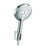 hansgrohe Raindance Select S 120 Duschkopf inkl. Duschkopfhalterung, 3 Strahlarten, Chrom