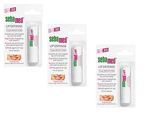 3 Sebamed Stick Lippen Lip Defense SPF 30 4,8 g
