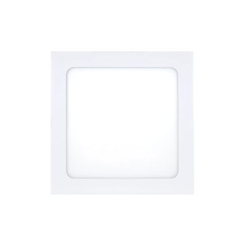 PRENDELUZ LED-Einbaustrahler, quadratisch, Weiß, 24 W, 4500 K, 2040 lm, Maße: 300 x 300 x 17 mm