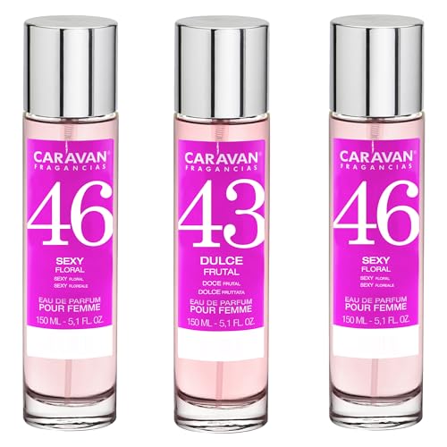 2 x Caravan Damenparfums Nr. 43 (2) Nr. 46, 150 ml