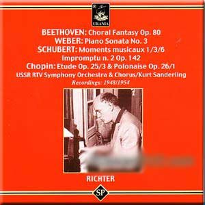 Beethoven, Weber, Schubert, Chopin - Sviatoslav Richter