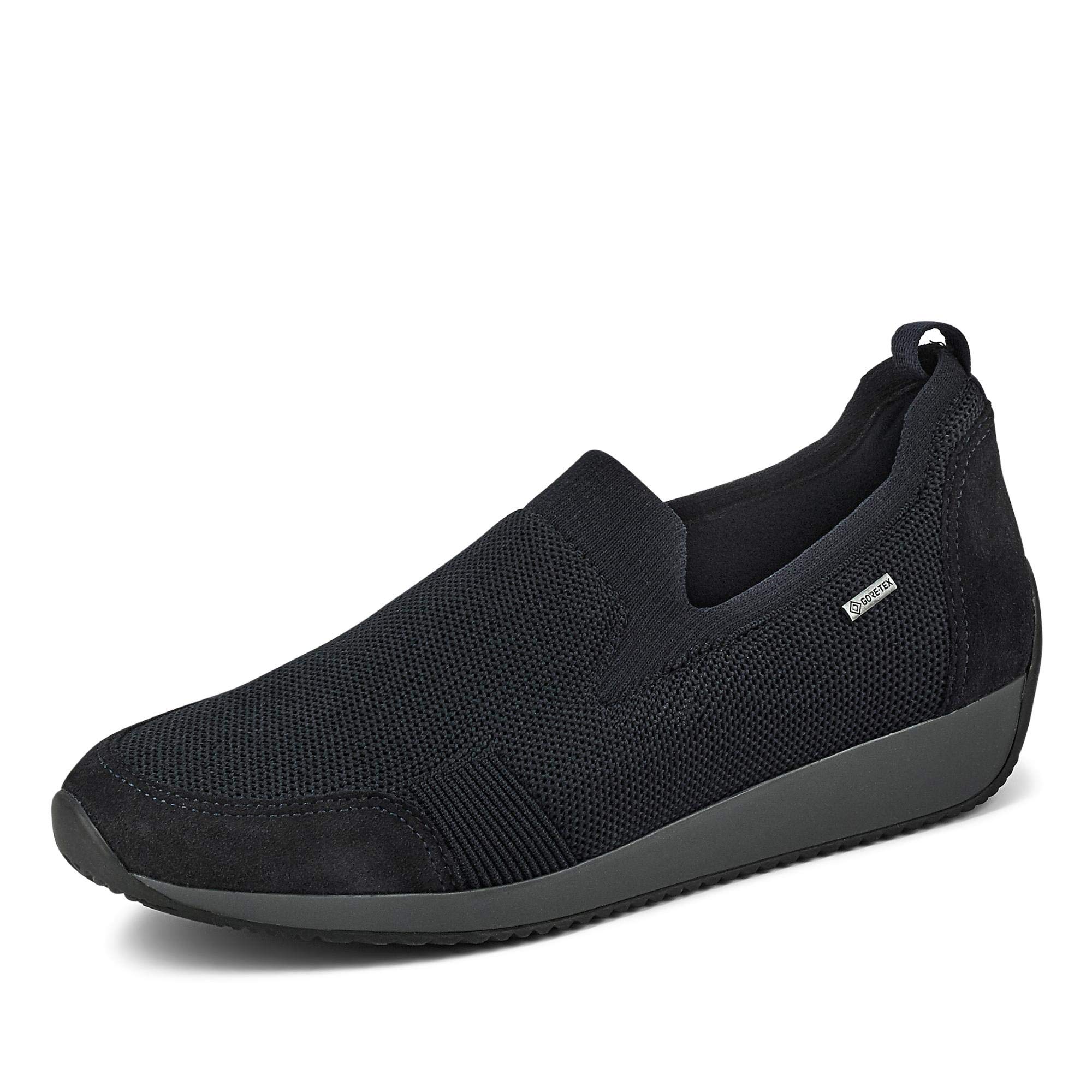 ARA Damen LISSABON Slipper Sneaker, BLAU, 38