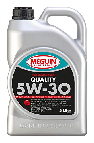 Meguin 6567 megol Motoröl Quality SAE 5W-30, 5 L